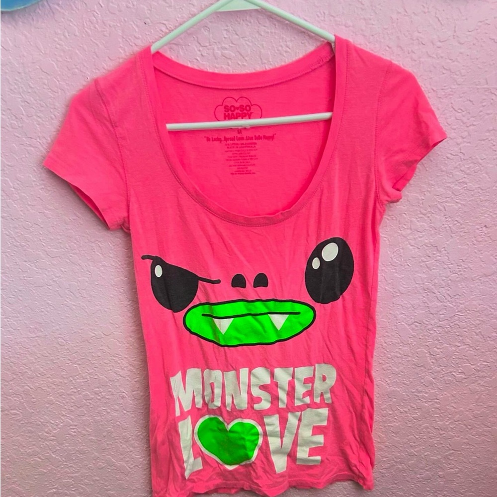 monster lvoe shirt